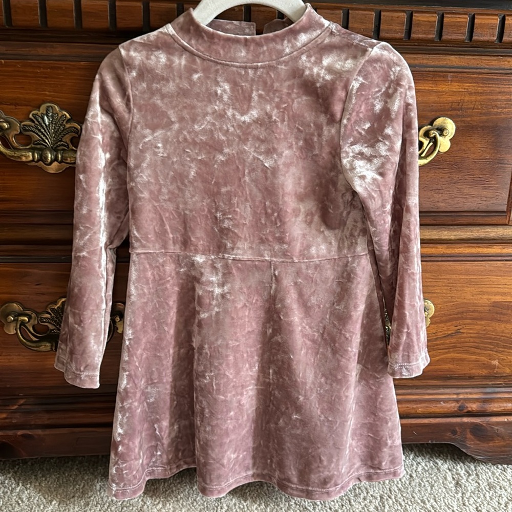 Velvet high neck Cat & Jack dress